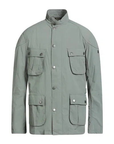Barbour Man Jacket Sage Green Size L Polyamide
