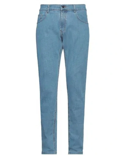 Barbour Man Jeans Blue Size 28 Cotton, Polyester, Elastane