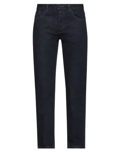 Barbour Man Denim Pants Blue Size 40w-32l Cotton