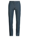 Barbour Man Jeans Blue Size 42 Cotton, Elastane In Blue