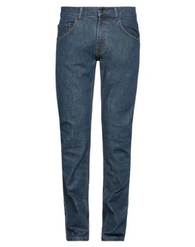 Barbour Man Jeans Blue Size 42 Cotton, Polyester, Elastane