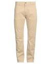 Barbour Man Pants Beige Size 28 Cotton, Lycra In Neutral