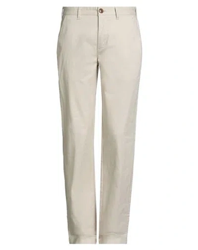 Barbour Man Pants Beige Size 30w-32l Cotton, Elastane In Neutral