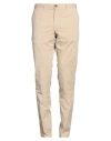 Barbour Man Pants Beige Size 38 Cotton, Elastane In Beige