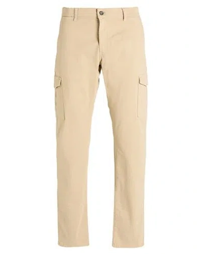 Barbour Man Pants Beige Size 36 Cotton, Lycra In Neutral