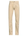 Barbour Man Pants Beige Size 28 Cotton, Lycra In Sand