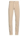 Barbour Man Pants Beige Size 38 Cotton, Elastane In Neutral