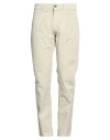 Barbour Man Pants Grey Size 30 Cotton In Beige