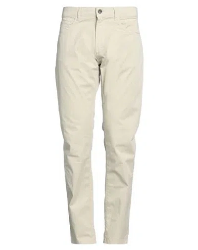 BARBOUR BARBOUR MAN PANTS BEIGE SIZE 38 COTTON, LYCRA