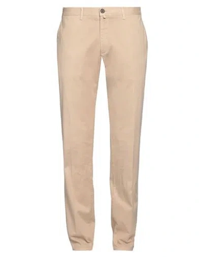 Barbour Man Pants Beige Size 30 Organic Cotton, Elastane