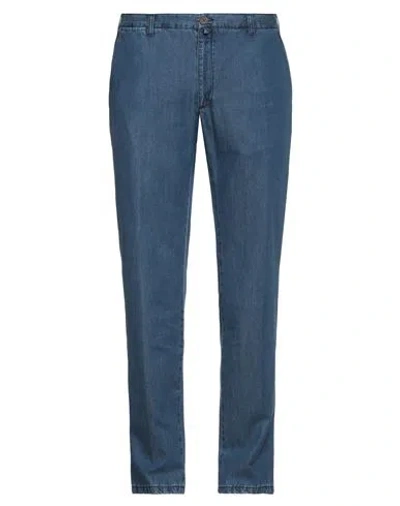 Barbour Man Pants Blue Size 30 Lyocell, Cotton