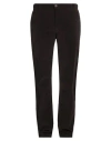 Barbour Man Pants Dark Brown Size 44 Cotton, Elastane In Black