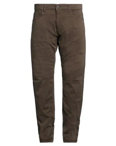 Barbour Man Pants Dark Green Size 28 Cotton, Lycra