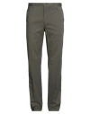 Barbour Man Pants Dark Green Size 38 Cotton, Elastane In Brown