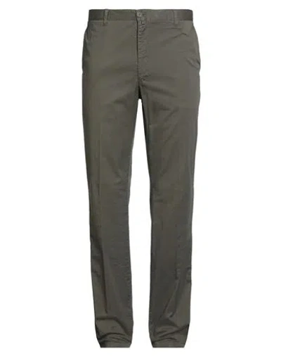 Barbour Man Pants Dark Green Size 38 Cotton, Elastane
