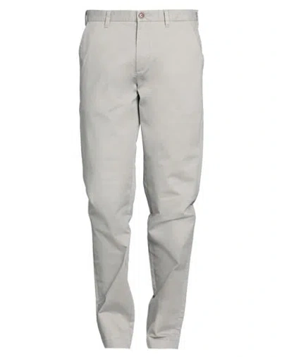 Barbour Man Pants Grey Size 34w-32l Cotton, Elastane