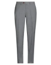 Barbour Man Pants Lead Size 40 Wool, Polyester In Grey