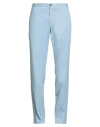 Barbour Man Pants Light Blue Size 40 Organic Cotton, Cotton, Elastane