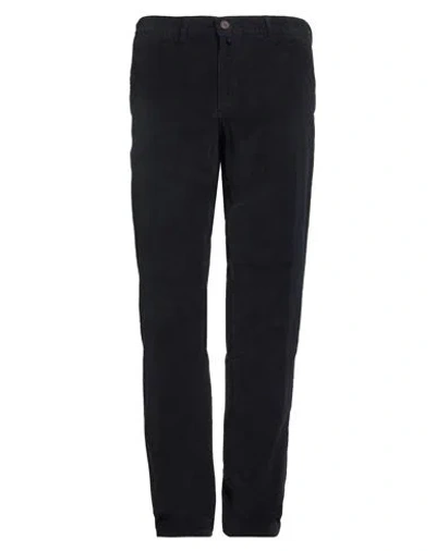 Barbour Man Pants Midnight Blue Size 38 Cotton, Elastane In Black