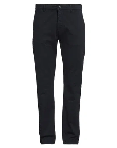 Barbour Man Pants Midnight Blue Size 38 Cotton, Elastane In Blue