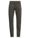 Barbour Man Pants Military Green Size 40 Cotton, Elastane In Green