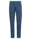 Barbour Man Pants Grey Size 30 Cotton In Navy