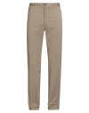 Barbour Man Pants Sage Green Size 40 Cotton, Elastane In Brown