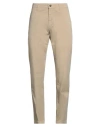 Barbour Man Pants Sand Size 28 Cotton, Elastane