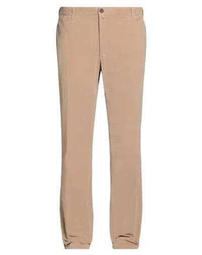 BARBOUR BARBOUR MAN PANTS SAND SIZE 40 COTTON, ELASTANE