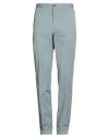 Barbour Man Pants Sky Blue Size 40 Cotton, Elastane