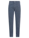Barbour Man Pants Slate Blue Size 36 Cotton, Elastane