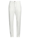 Barbour Man Pants Grey Size 30 Cotton In White