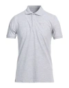 Barbour Man Polo Shirt Grey Size Xl Cotton