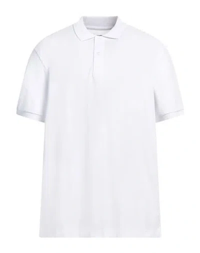 Barbour Man Polo Shirt White Size Xxl Cotton