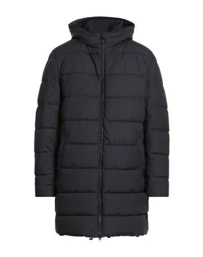 Barbour Man Puffer Black Size Xl Polyester