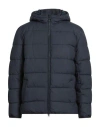 Barbour Man Puffer Midnight Blue Size Xxl Polyester In Blue