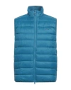Barbour Man Down Jacket Pastel Blue Size Xl Polyamide