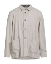 Barbour Man Shirt Beige Size 3xl Acrylic, Polyester, Wool, Polyamide, Viscose In Nude