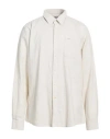 Barbour Man Shirt Beige Size Xxl Linen, Cotton In Neutral