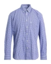 Barbour Man Shirt Blue Size S Cotton In Blue