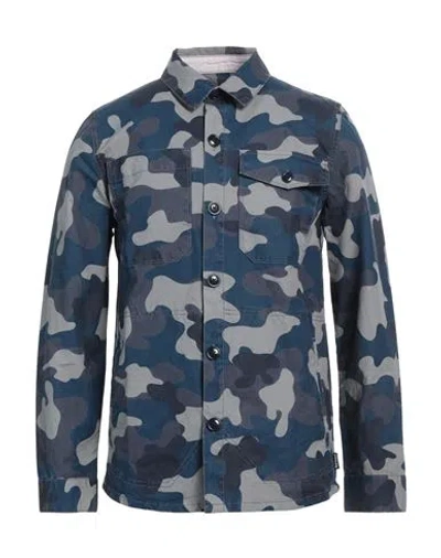 Barbour Man Shirt Blue Size S Cotton