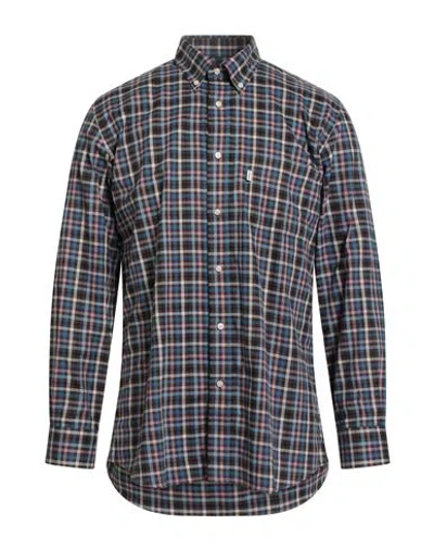 Barbour Man Shirt Brown Size S Cotton