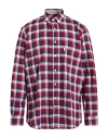 Barbour Man Shirt Burgundy Size S Cotton In Multi