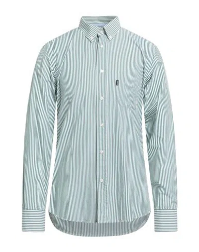 Barbour Man Shirt Green Size S Cotton In Multi