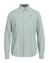 Barbour Man Shirt Green Size S Cotton In Green