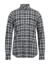 Barbour Man Shirt Grey Size Xl Cotton In Grey
