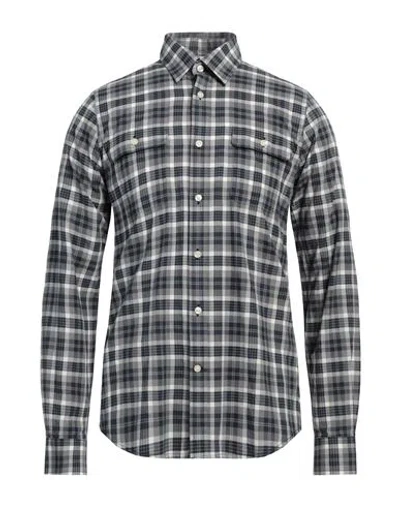 Barbour Man Shirt Grey Size Xl Cotton