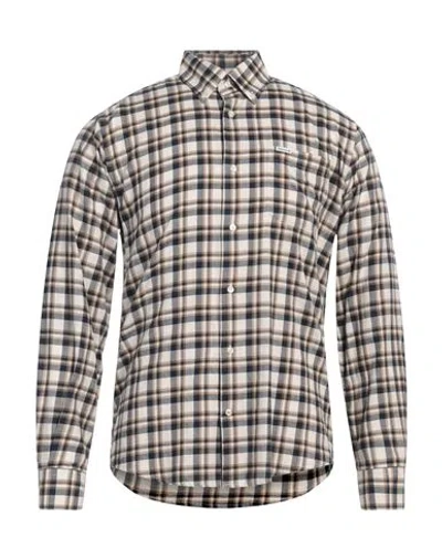 Barbour Man Shirt Midnight Blue Size S Cotton