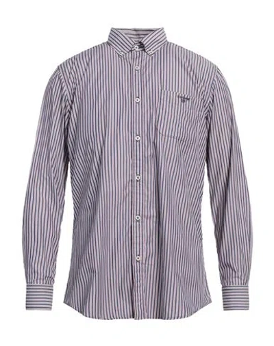 Barbour Man Shirt Navy Blue Size 3xl Cotton