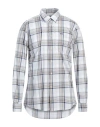 Barbour Man Shirt Off White Size Xl Cotton In Gray
